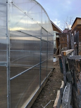 Теплица "ПРИМА-3", прямостенная, 3х4х2,4(h)